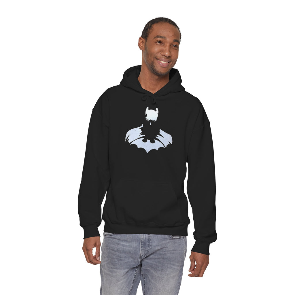 Bat Silhouette Hoodie – Minimal Dark Batman-Inspired Graphic Hoodie