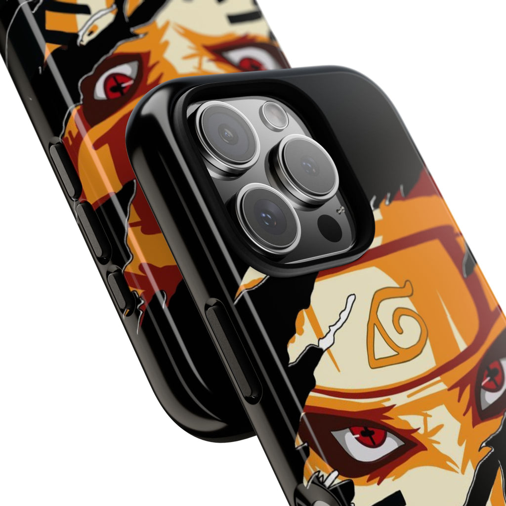 Anime Ninja Phone Case — Intense Shredded Mask Design (Tough Cases)
