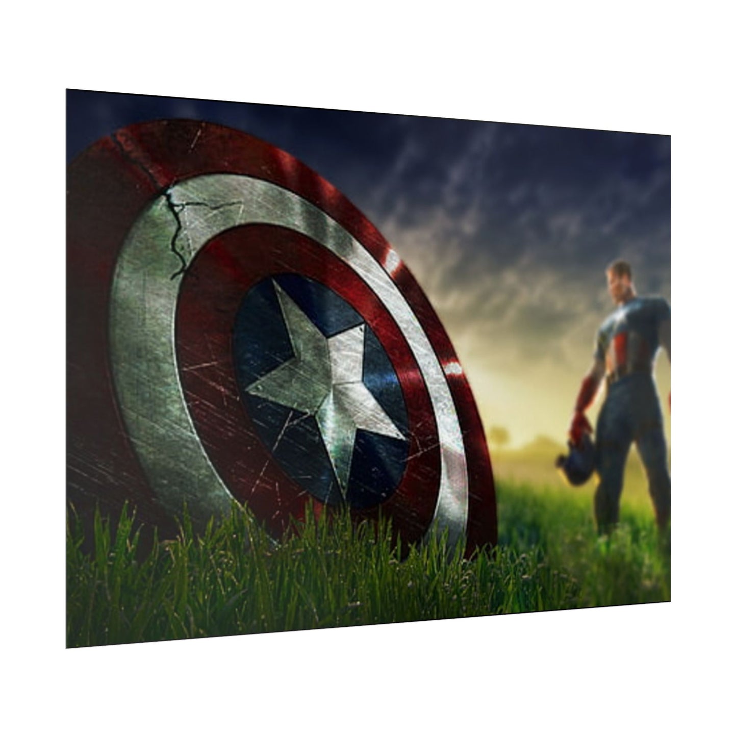Captain America Steve Rogers — Marvel-Poster