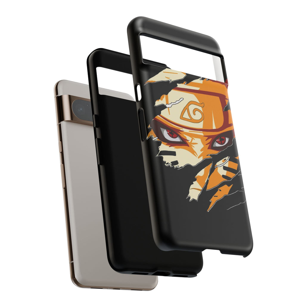 Anime Ninja Phone Case — Intense Shredded Mask Design (Tough Cases)