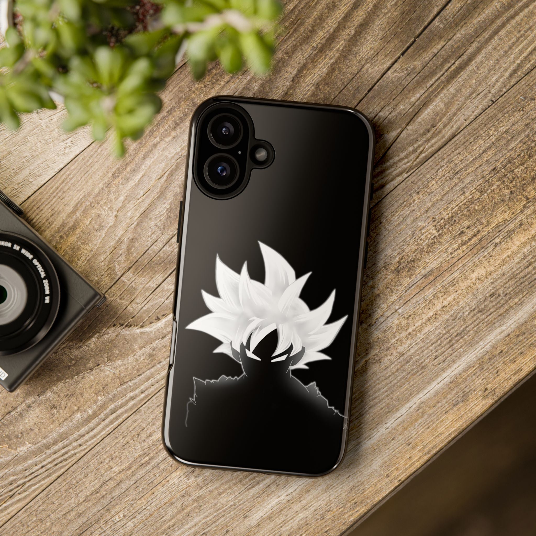 Anime Dragon Ball Goku Silhouette Tough Phone Case