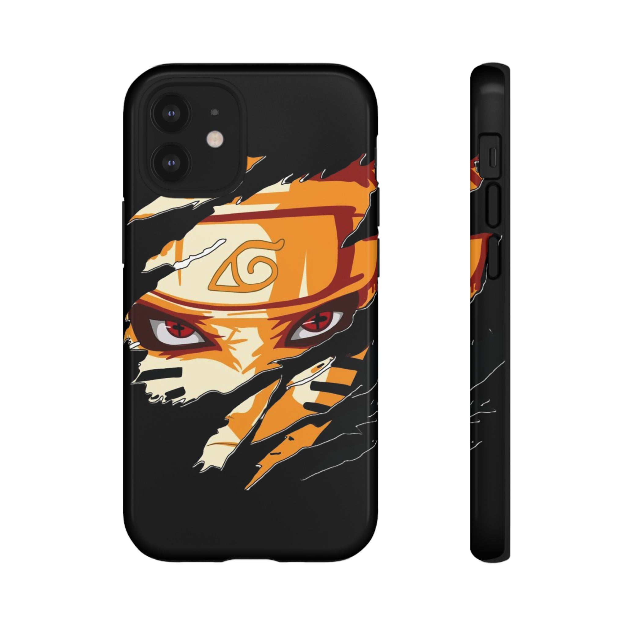 Anime Ninja Phone Case — Intense Shredded Mask Design (Tough Cases)