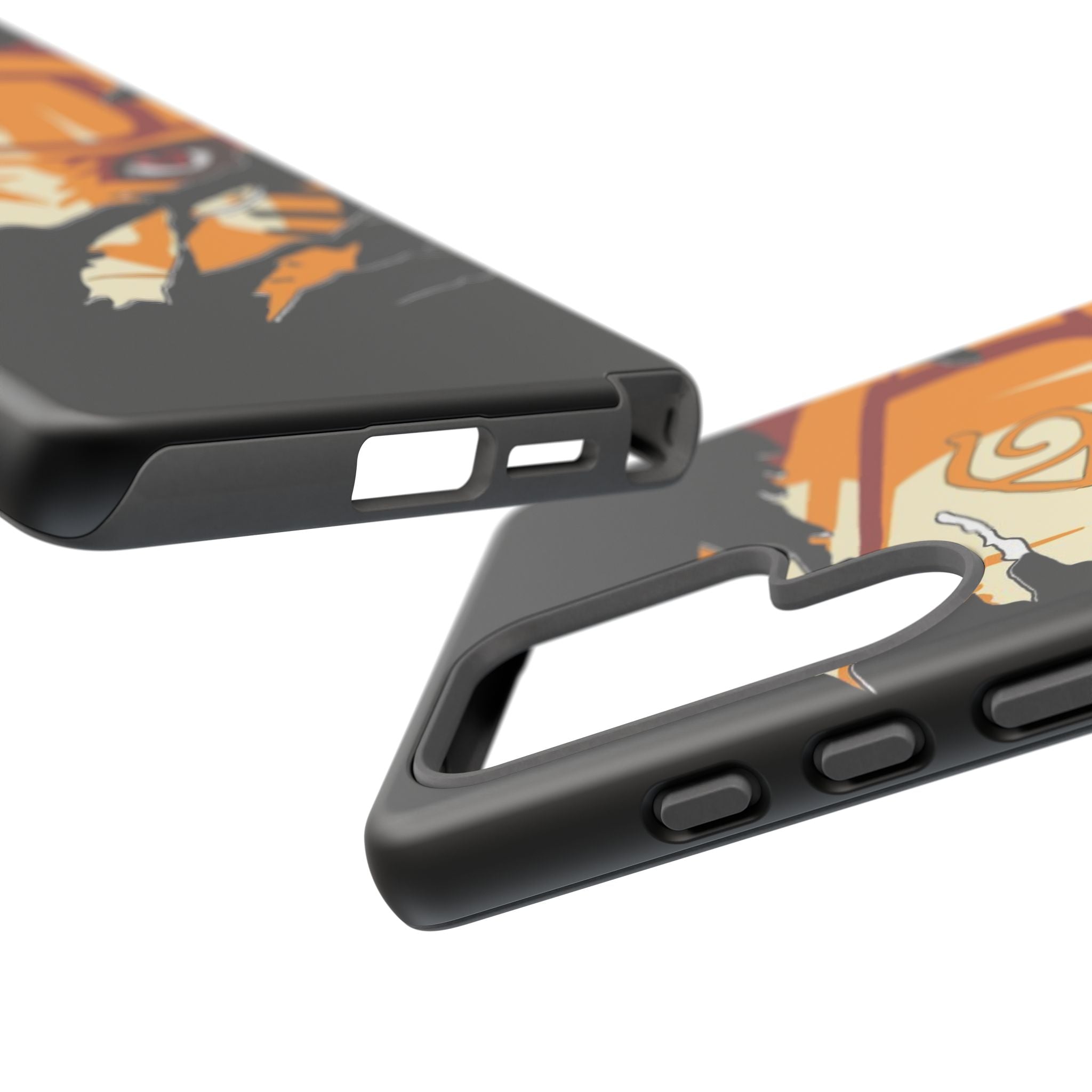 Anime Ninja Phone Case — Intense Shredded Mask Design (Tough Cases)