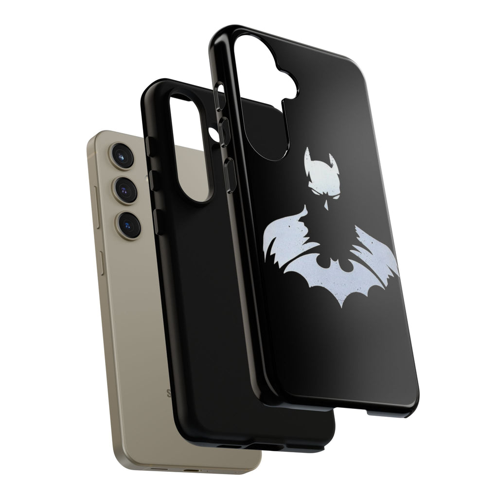 Batman Silhouette Tough Phone Case — Dark Knight Black Protective Cover