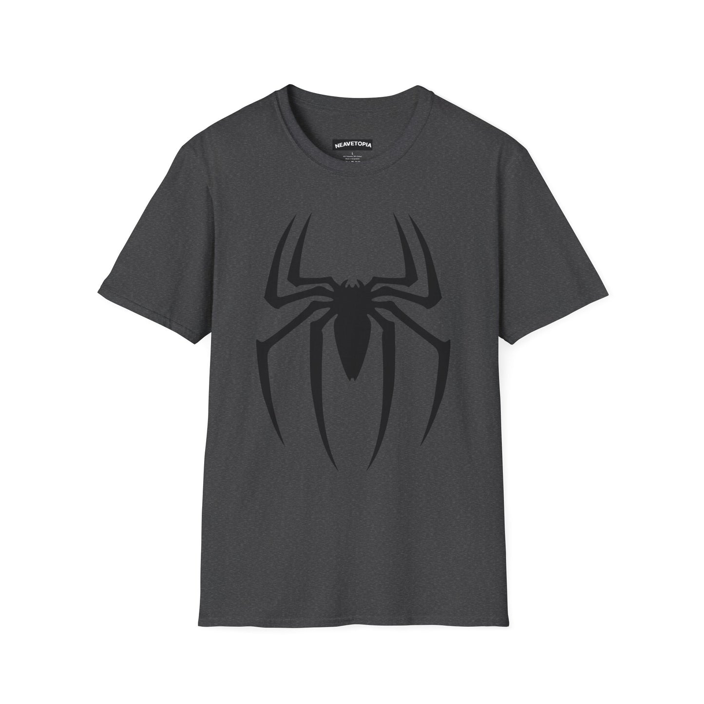Schwarzes Spiderman Emblem T-Shirt | Spider Logo T-Shirt