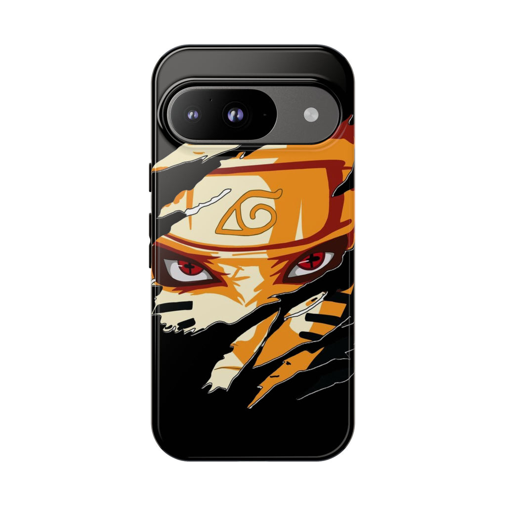 Anime Ninja Phone Case — Intense Shredded Mask Design (Tough Cases)