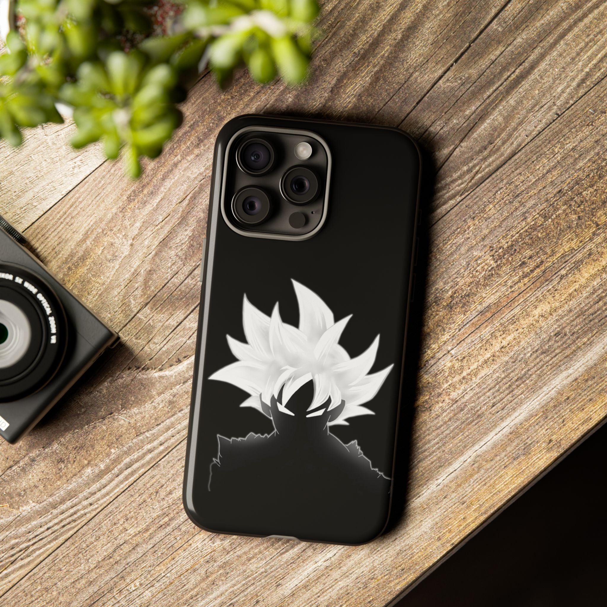 Anime Dragon Ball Goku Silhouette Tough Phone Case