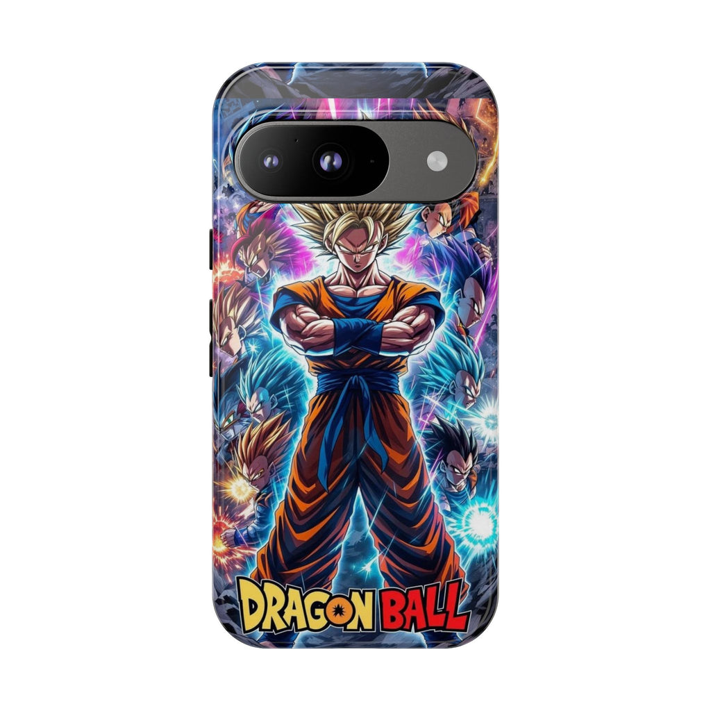 Dragon Ball Super Saiyan Phone Case — Goku Anime Tough Case
