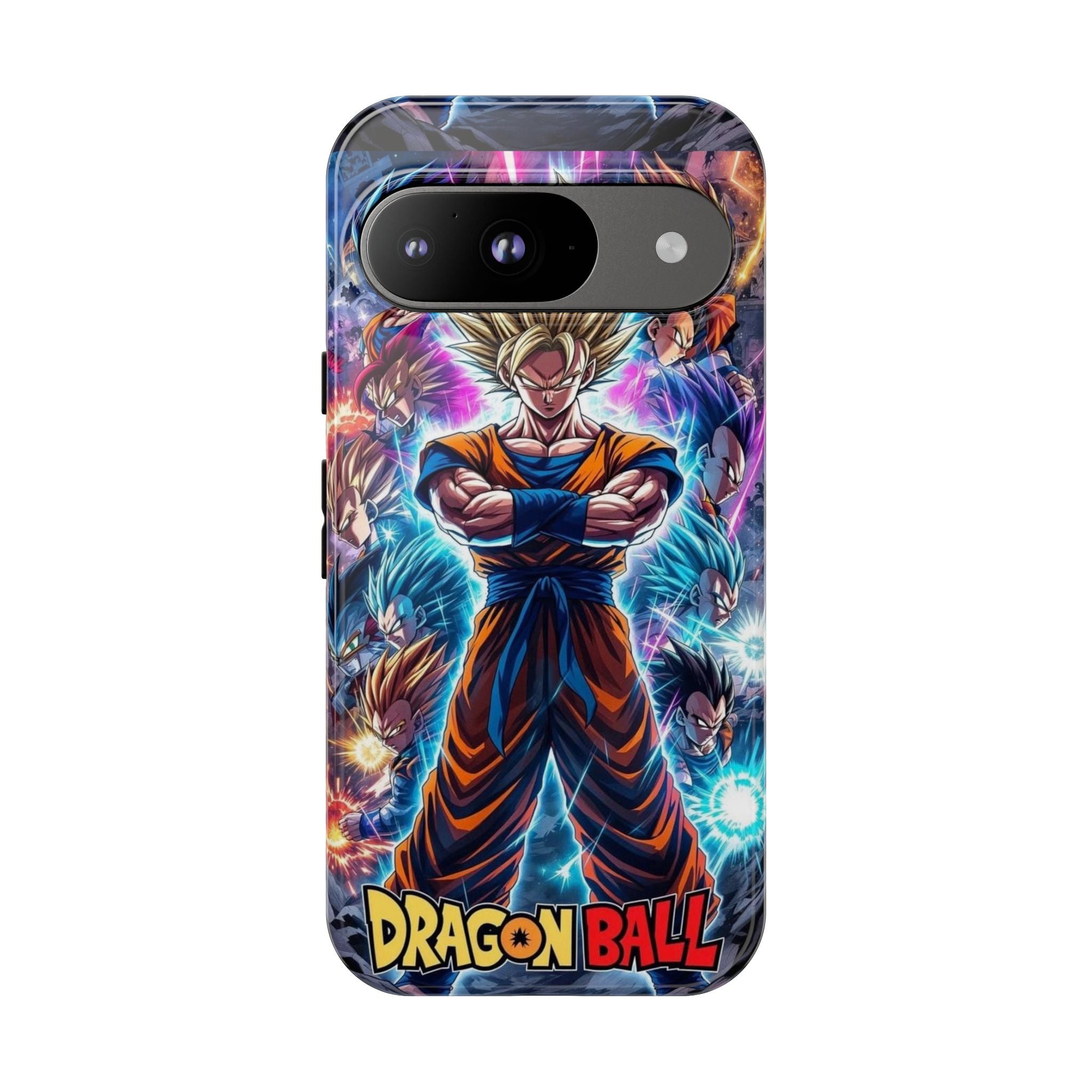 Dragon Ball Super Saiyan Phone Case — Goku Anime Tough Case