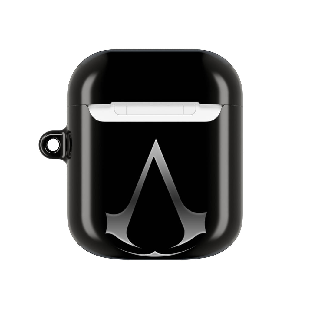 Assassin’s Creed Black AirPod Case – Logo Protective Charging Case