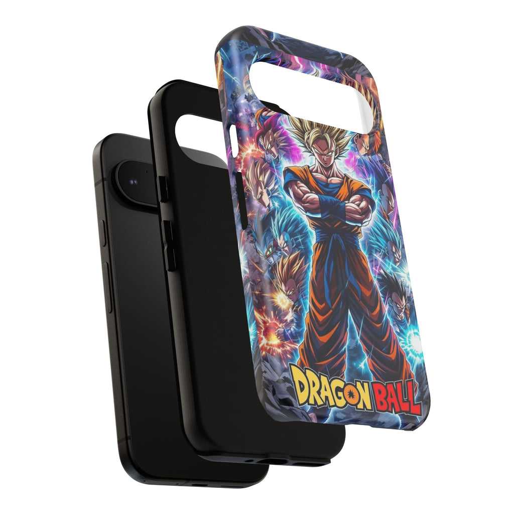 Dragon Ball Super Saiyan Phone Case — Goku Anime Tough Case