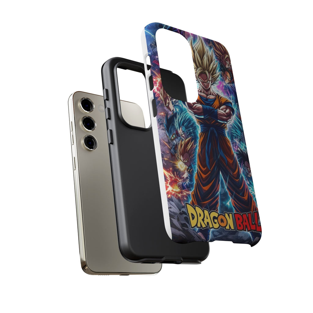 Dragon Ball Super Saiyan Phone Case — Goku Anime Tough Case