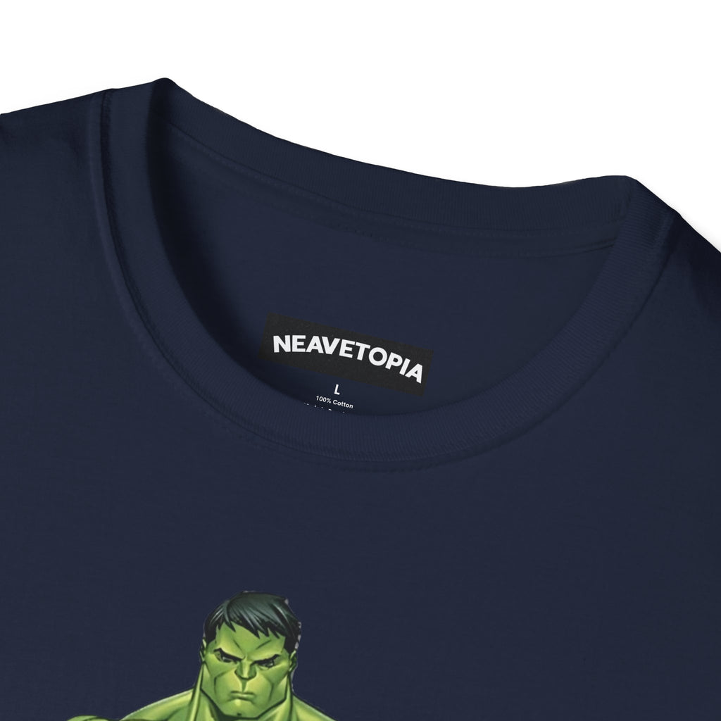 Hulk Avengers Logo T-Shirt — Marvel Hero Collage Graphic Tee