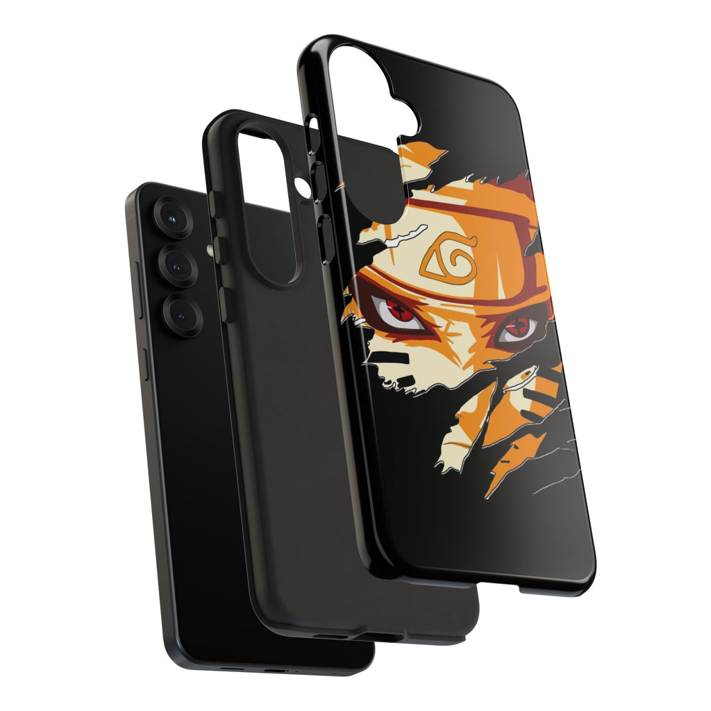 Anime Ninja Phone Case — Intense Shredded Mask Design (Tough Cases)