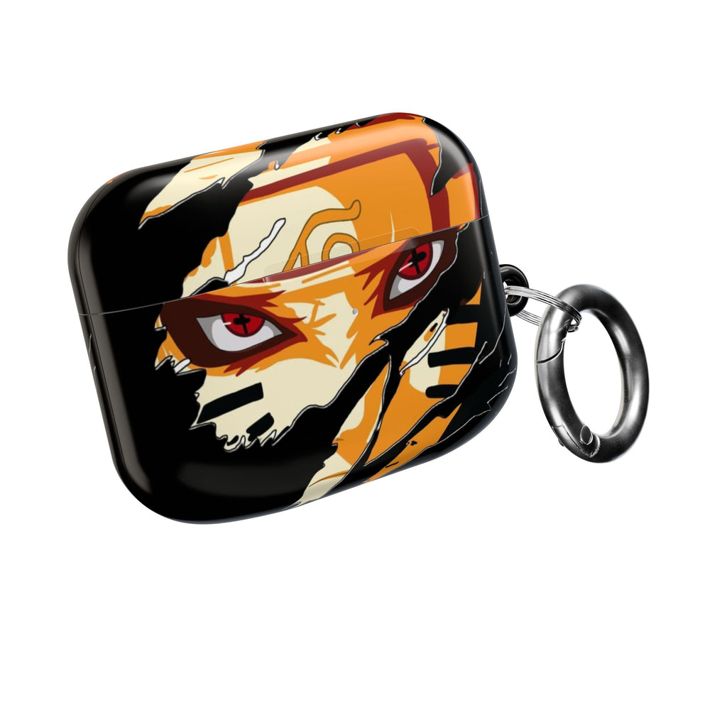 Naruto Nine-Tails Eye AirPod Case – Anime Protective Charging Case