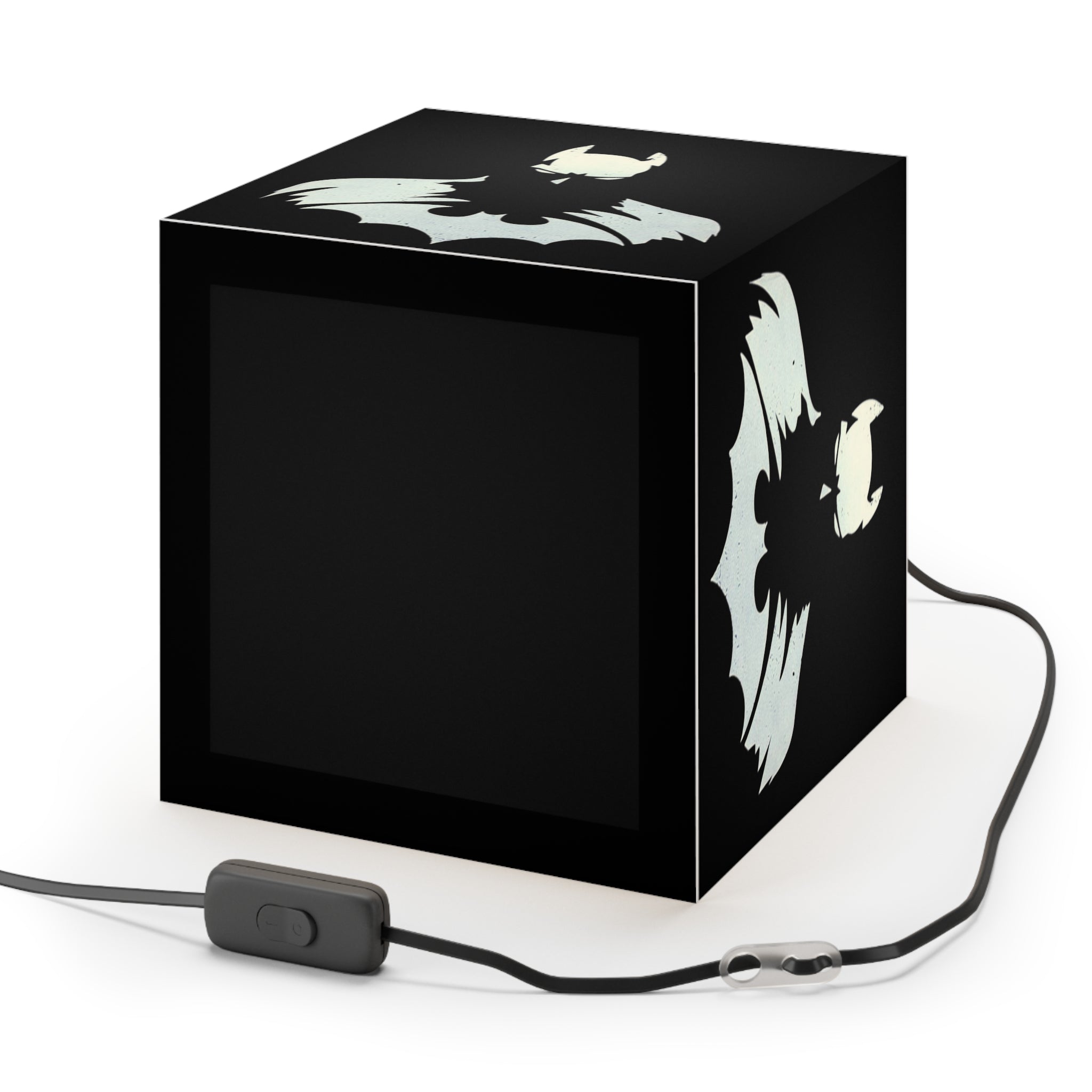 Batman Silhouette Light Cube Lamp – LED Night Light for Kids & Fans