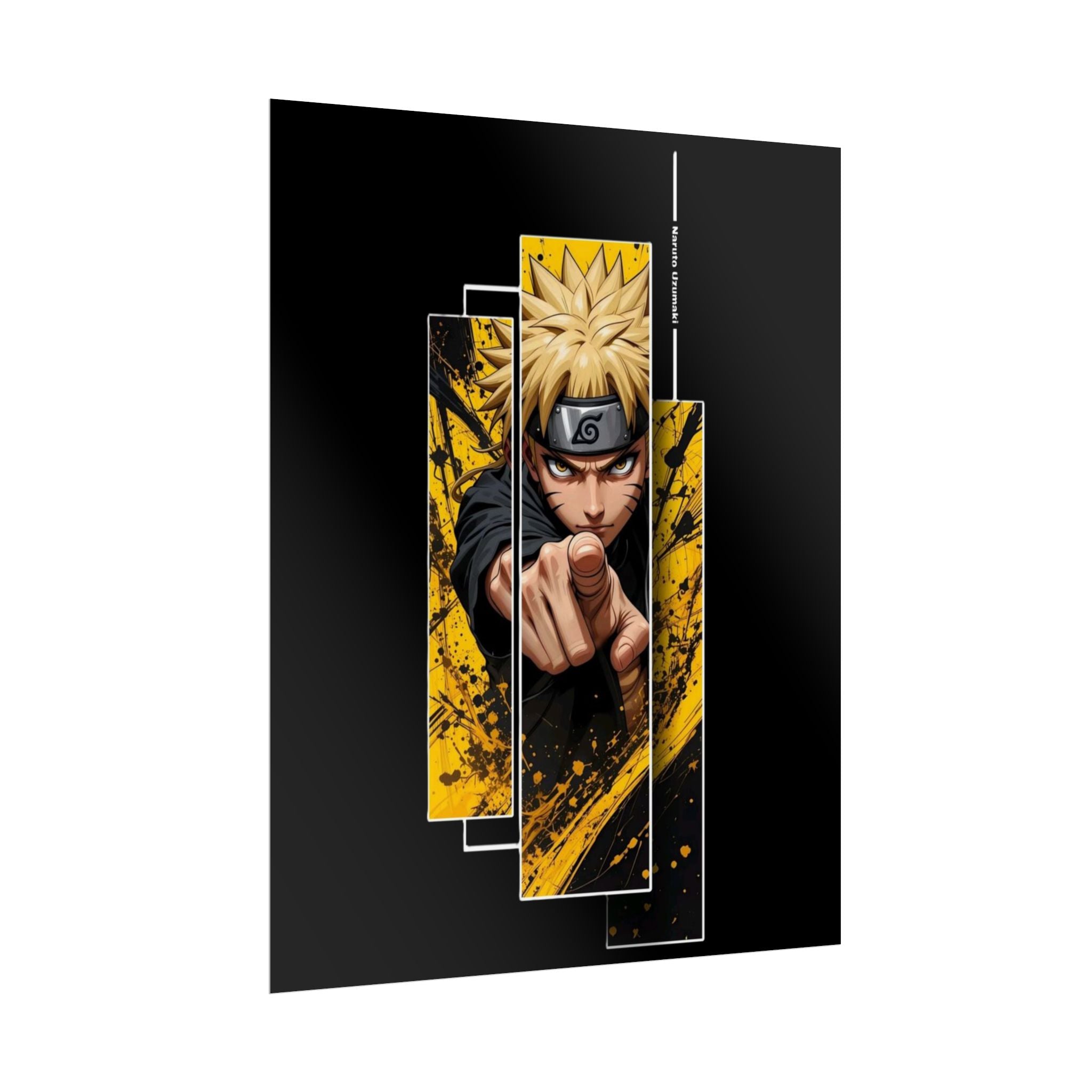 Naruto  Art Poster – Dynamic Anime Wall Print (Rolled Poster)