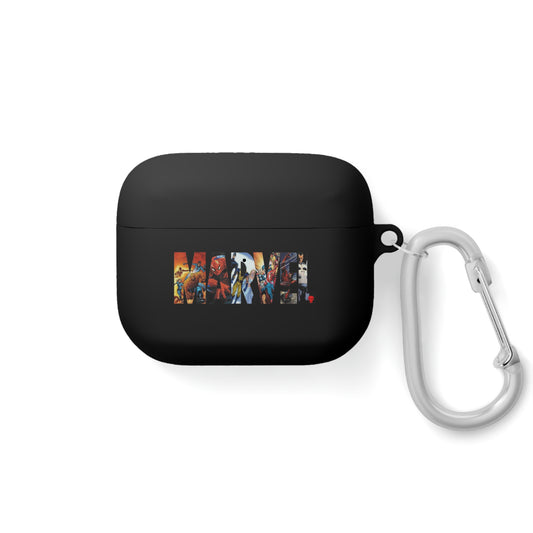 AirPods Hülle — Marvel Helden Collage Cover