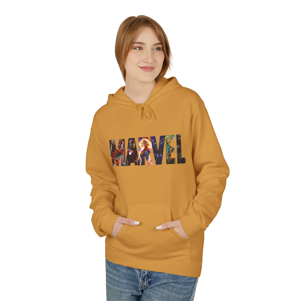 Marvel Logo Hoodie — Graphic Superhero Pullover