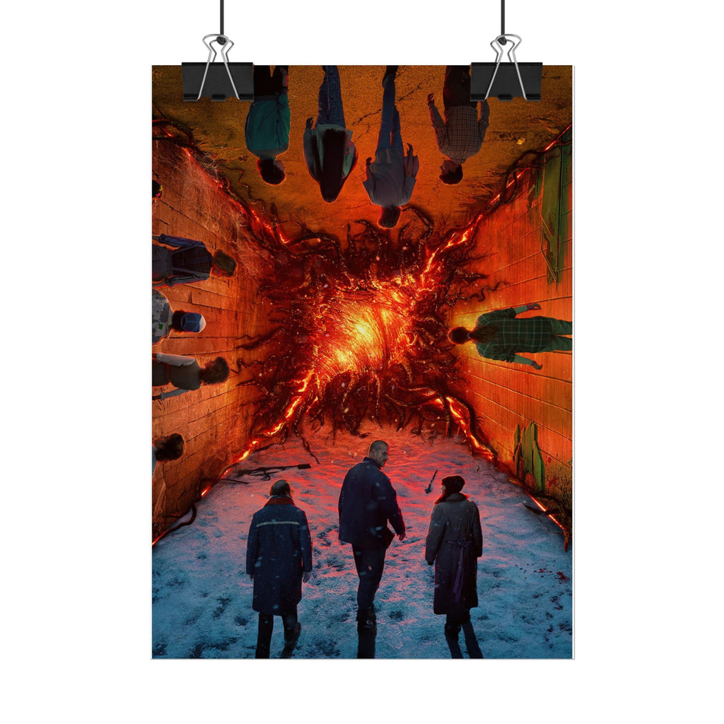 Stranger Things Upside-Down Portal Art Print