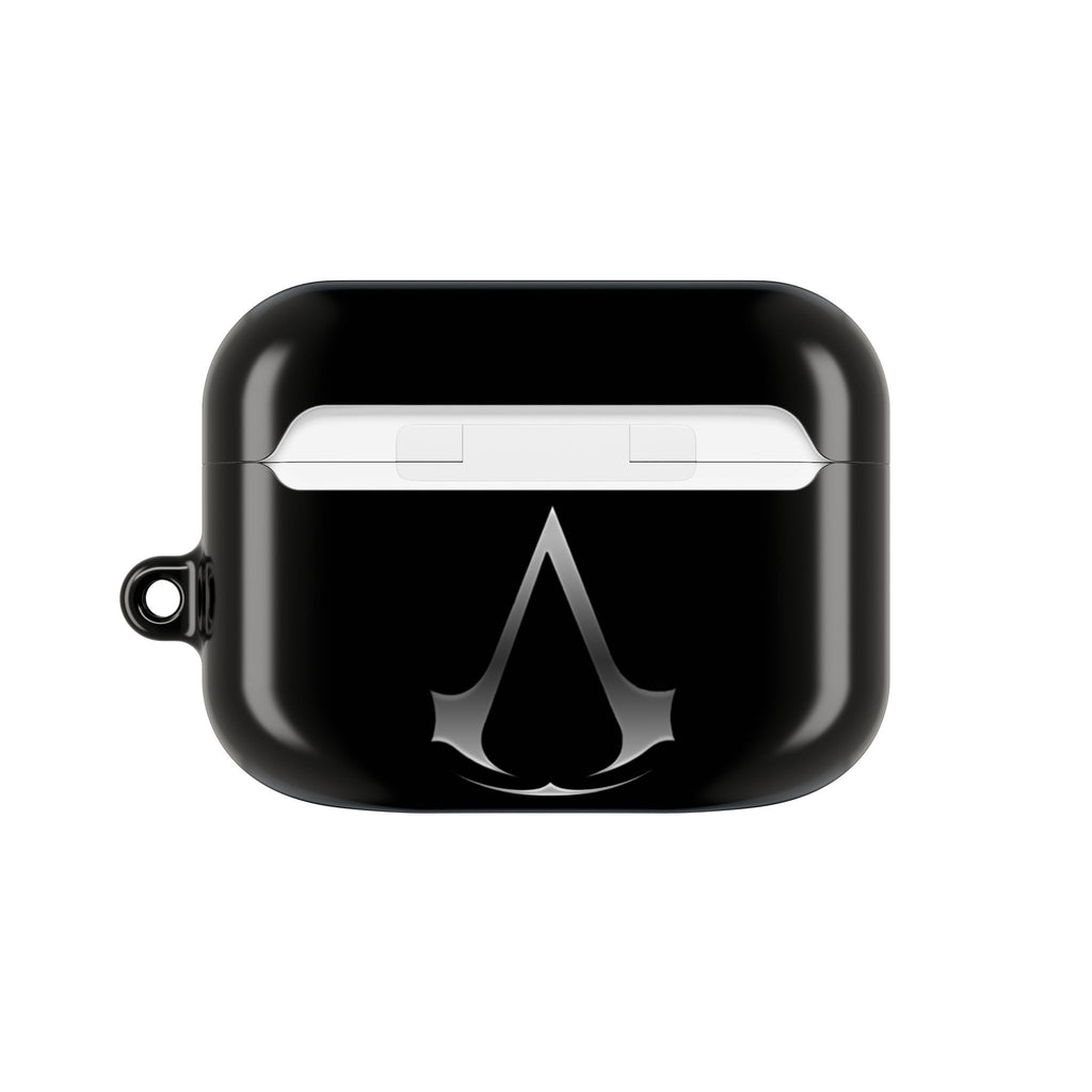 Assassin’s Creed Black AirPod Case – Logo Protective Charging Case