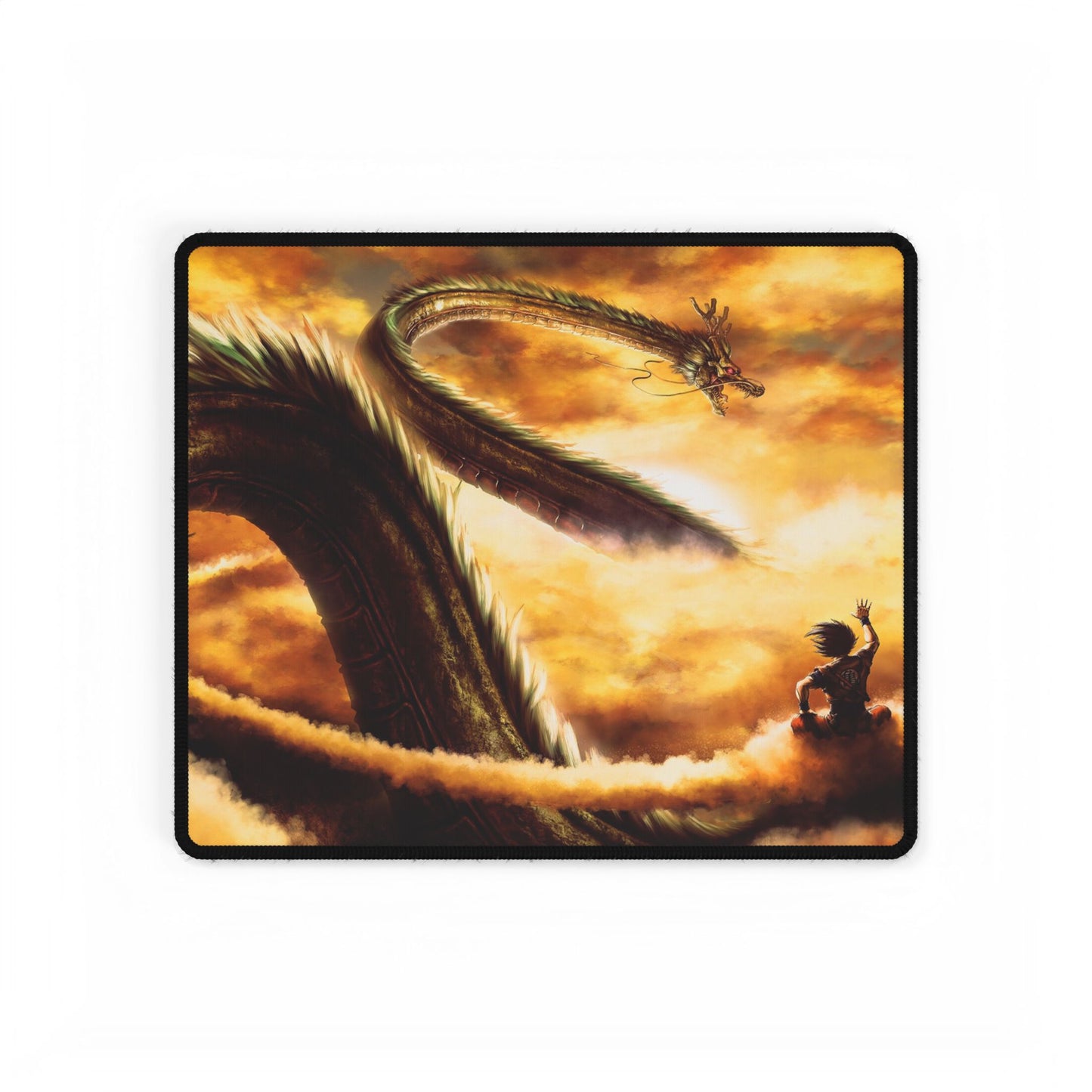 Dragonball Goku Desk Mat – Fantasy Gaming Keyboard Mouse Pad