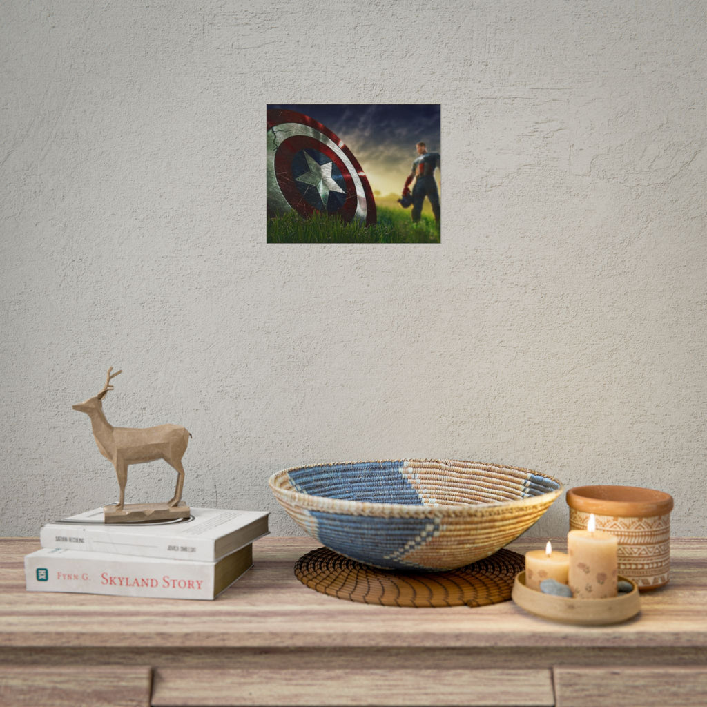 Captain America Steve Rogers — Marvel Poster