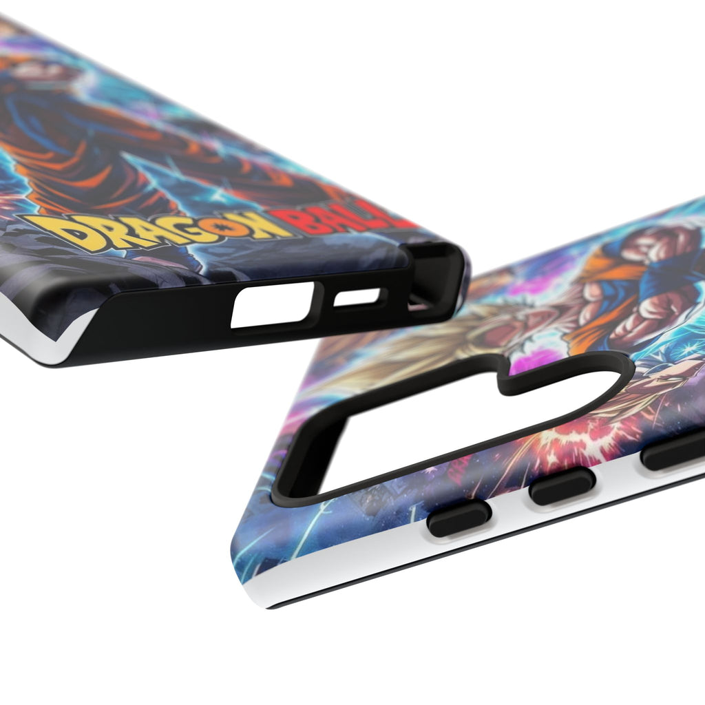 Dragon Ball Super Saiyan Phone Case — Goku Anime Tough Case