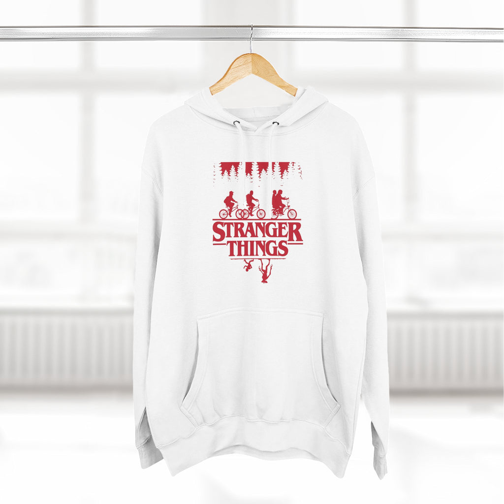 Copy of Stranger Things Fleece Hoodie – Retro Outline Logo Pullover