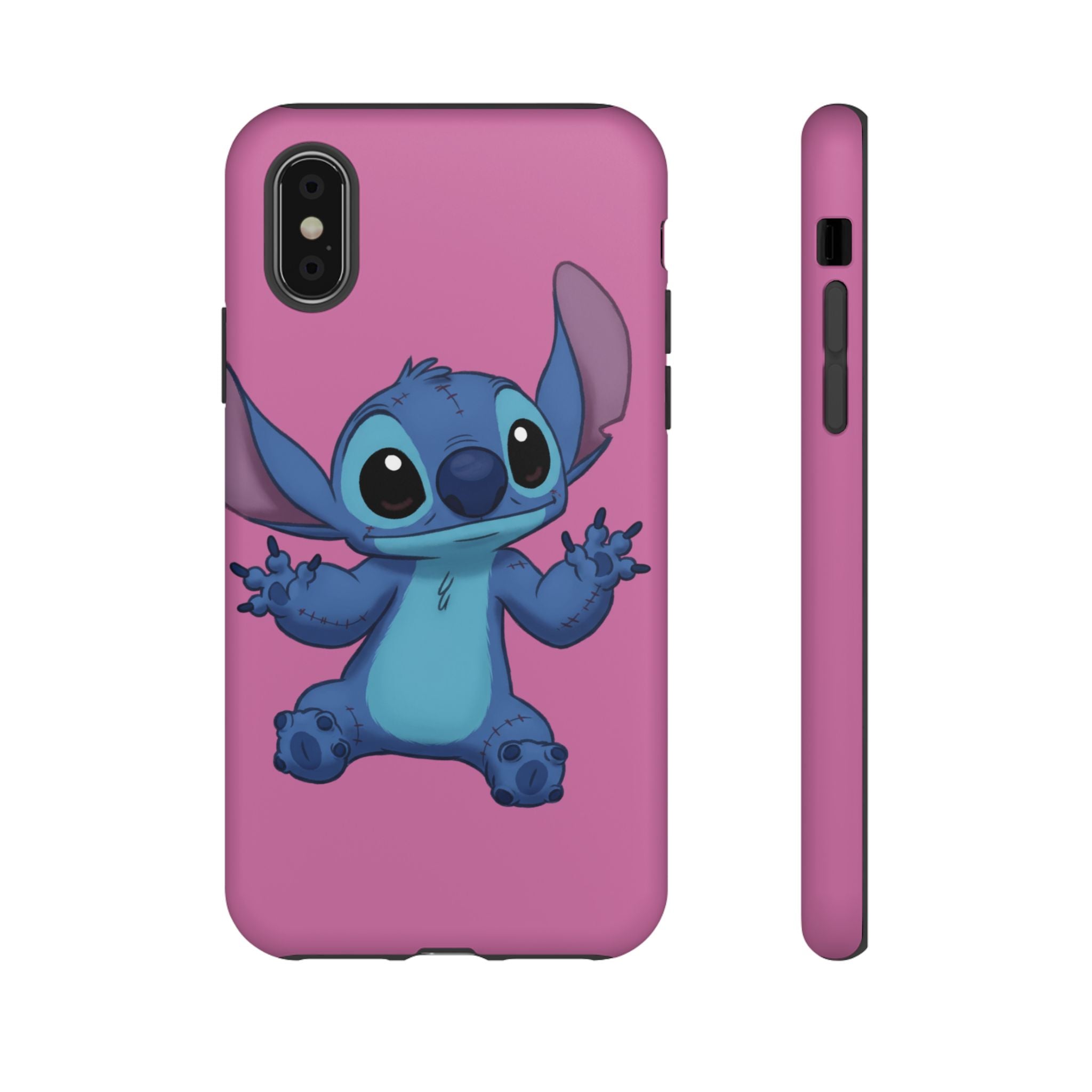 Cute Stitch Phone Case | Tough Cases for Disney Fans, Gift for Kids, Cartoon Lover, Pink Aesthetic, Durable & Stylish