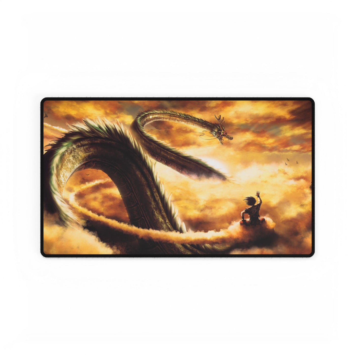 Dragonball Goku Desk Mat – Fantasy Gaming Keyboard Mouse Pad