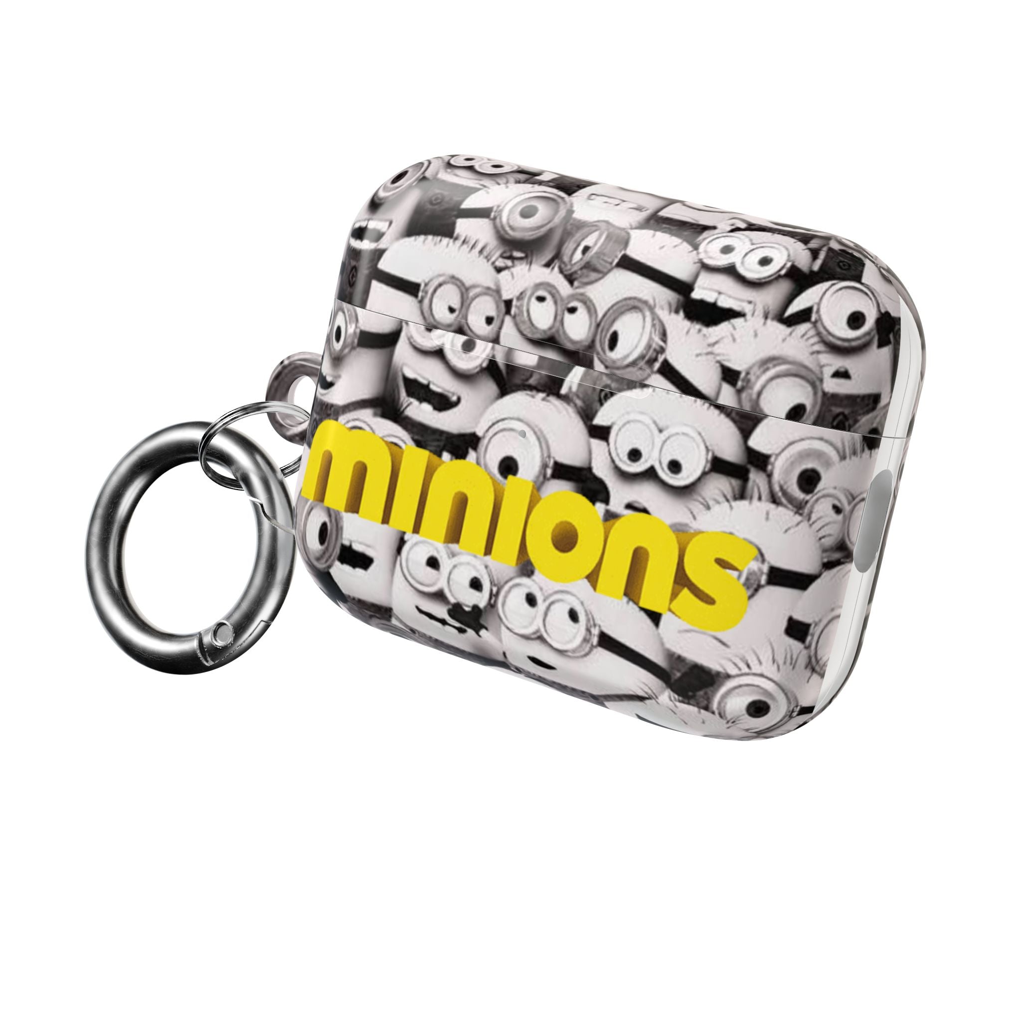 Minions Graphic AirPod Case – Yellow Logo