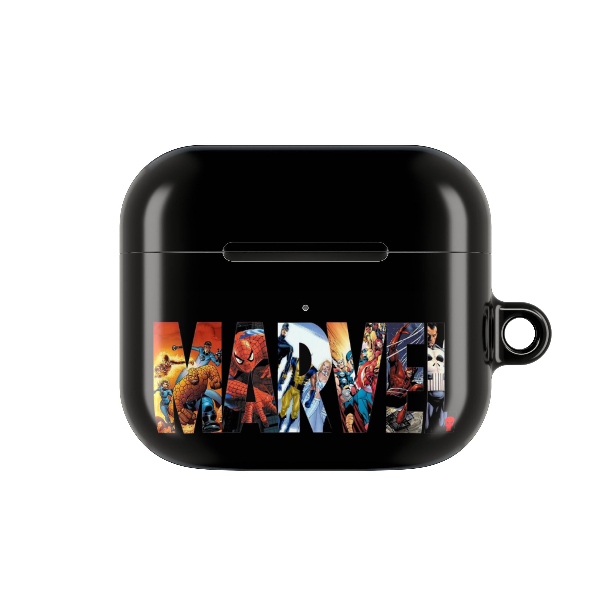 AirPod Case — Marvel Comic Logo Protective Cover