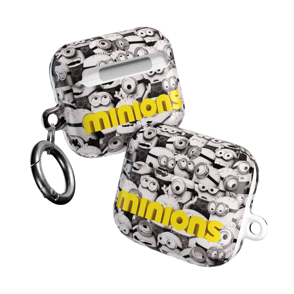 Minions Graphic AirPod Case – Yellow Logo