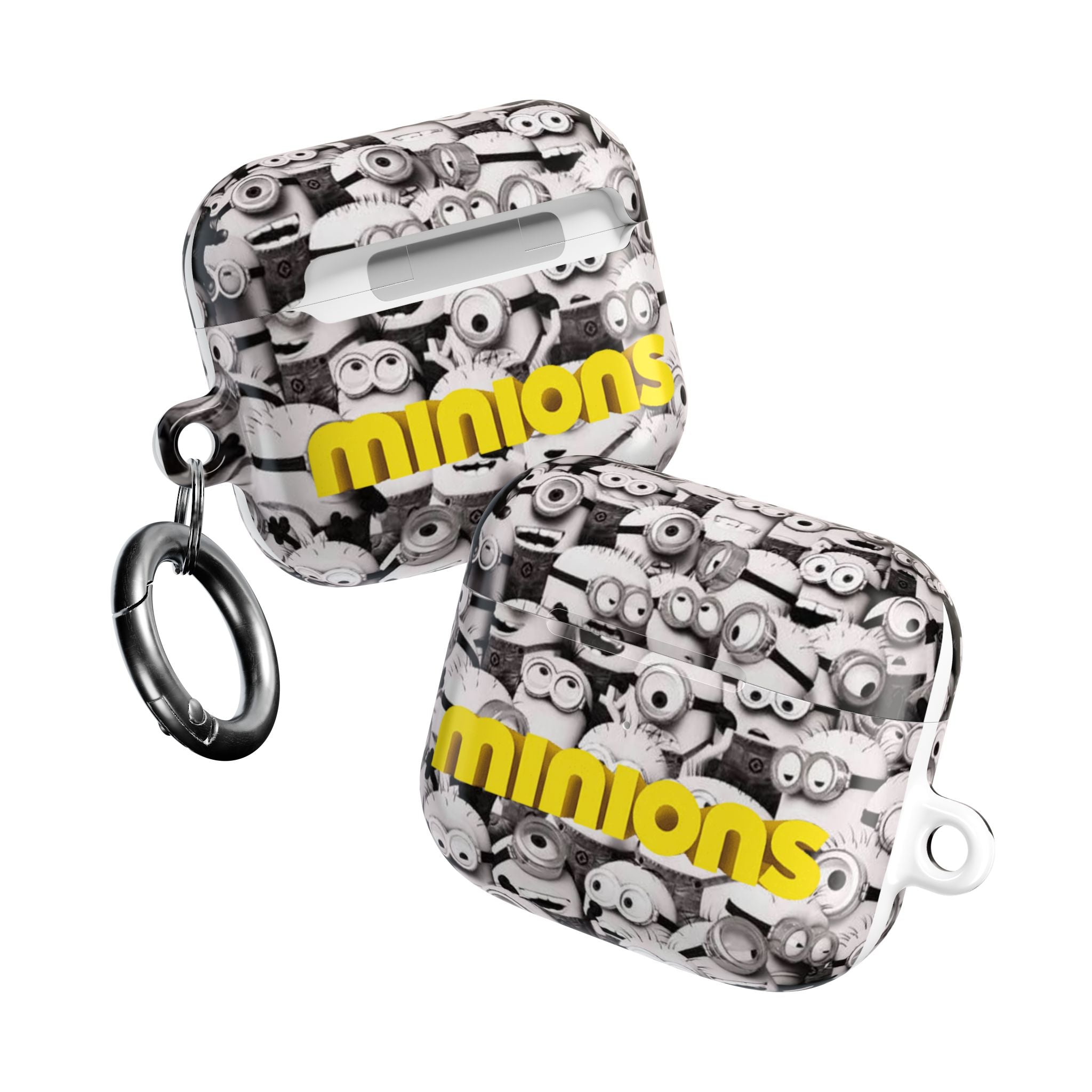 Minions Graphic AirPod Case – Yellow Logo