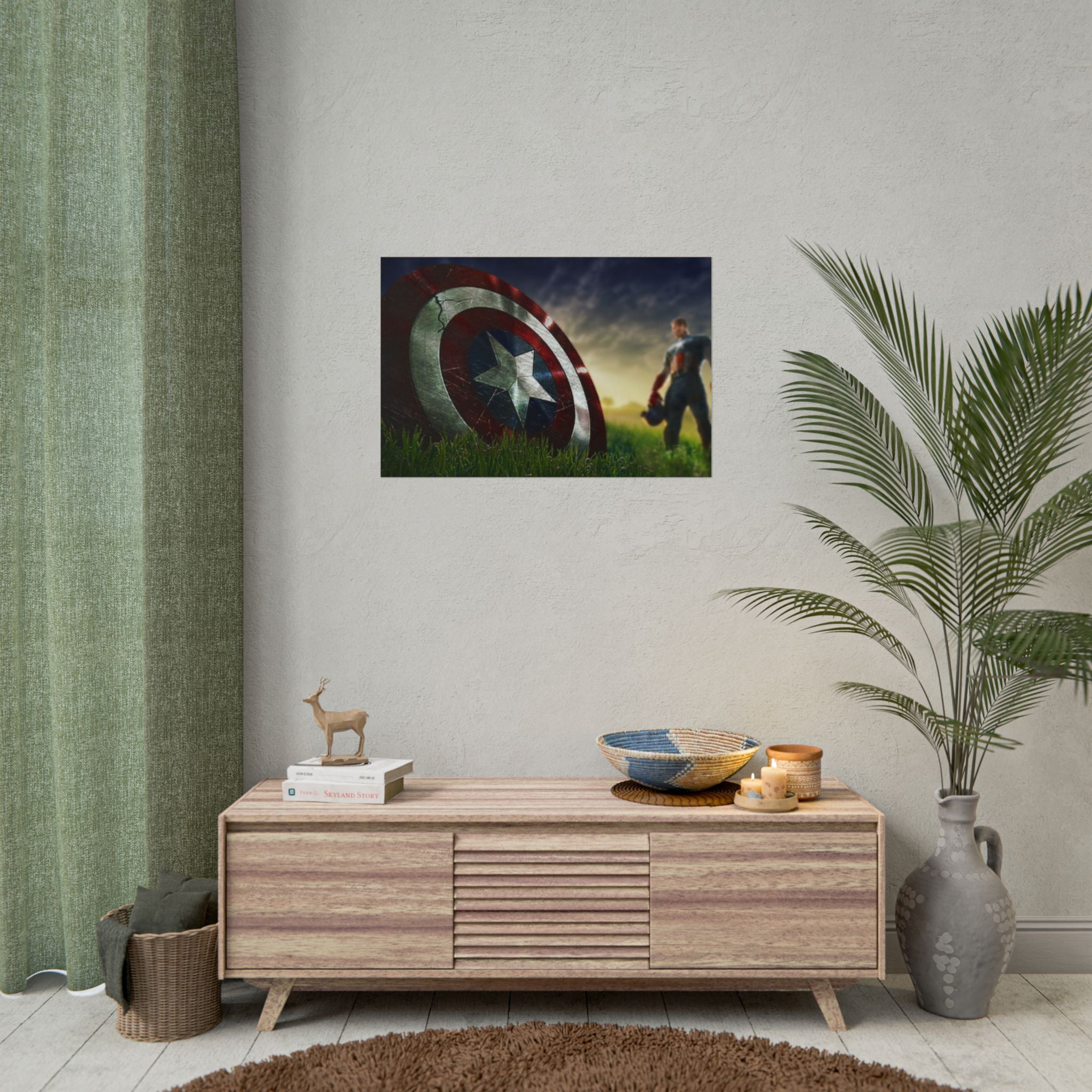 Captain America Steve Rogers — Marvel Poster