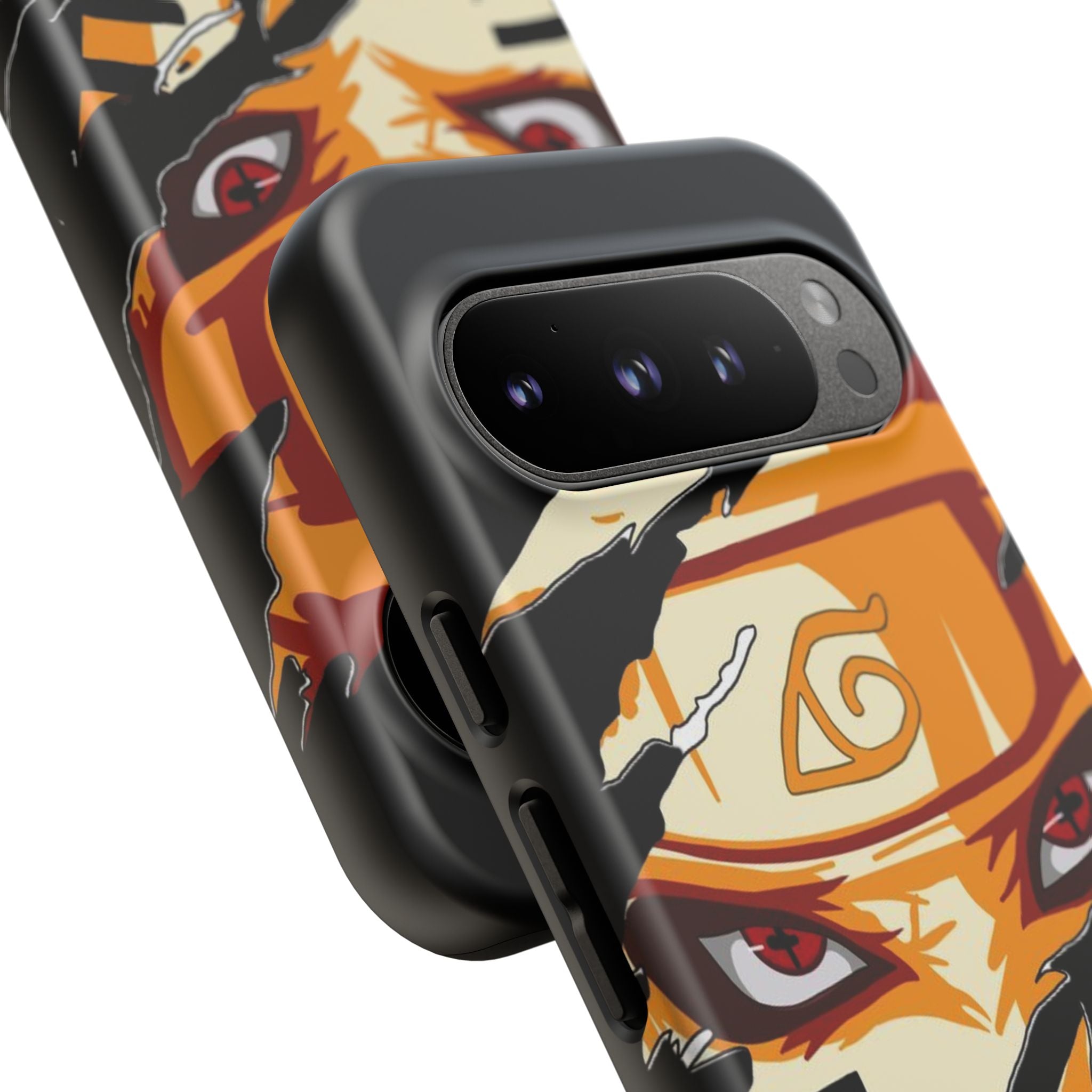 Anime Ninja Phone Case — Intense Shredded Mask Design (Tough Cases)