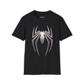 Black Spiderman Emblem T-Shirt | Spider Logo Tee