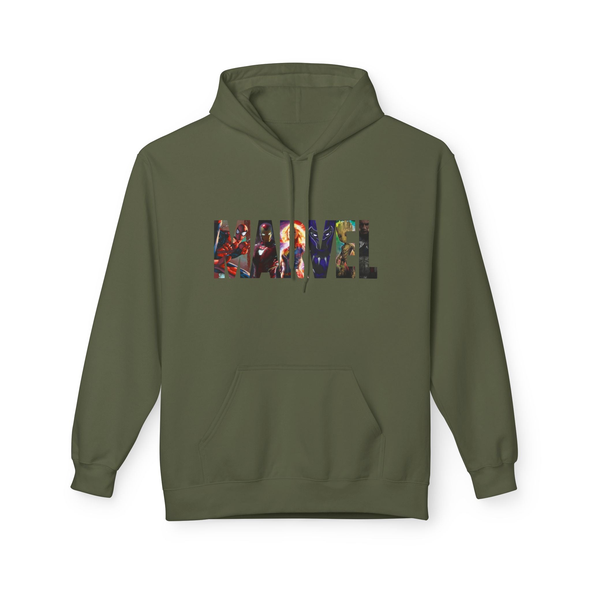 Marvel Logo Hoodie — Graphic Superhero Pullover