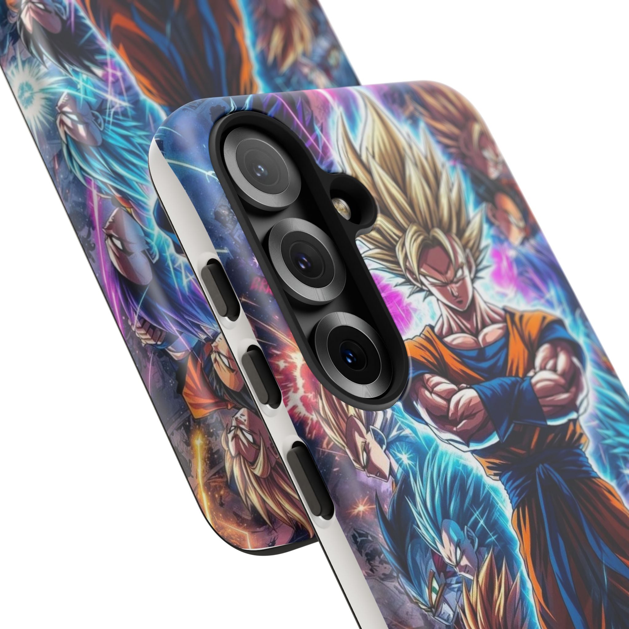 Dragon Ball Super Saiyan Phone Case — Goku Anime Tough Case