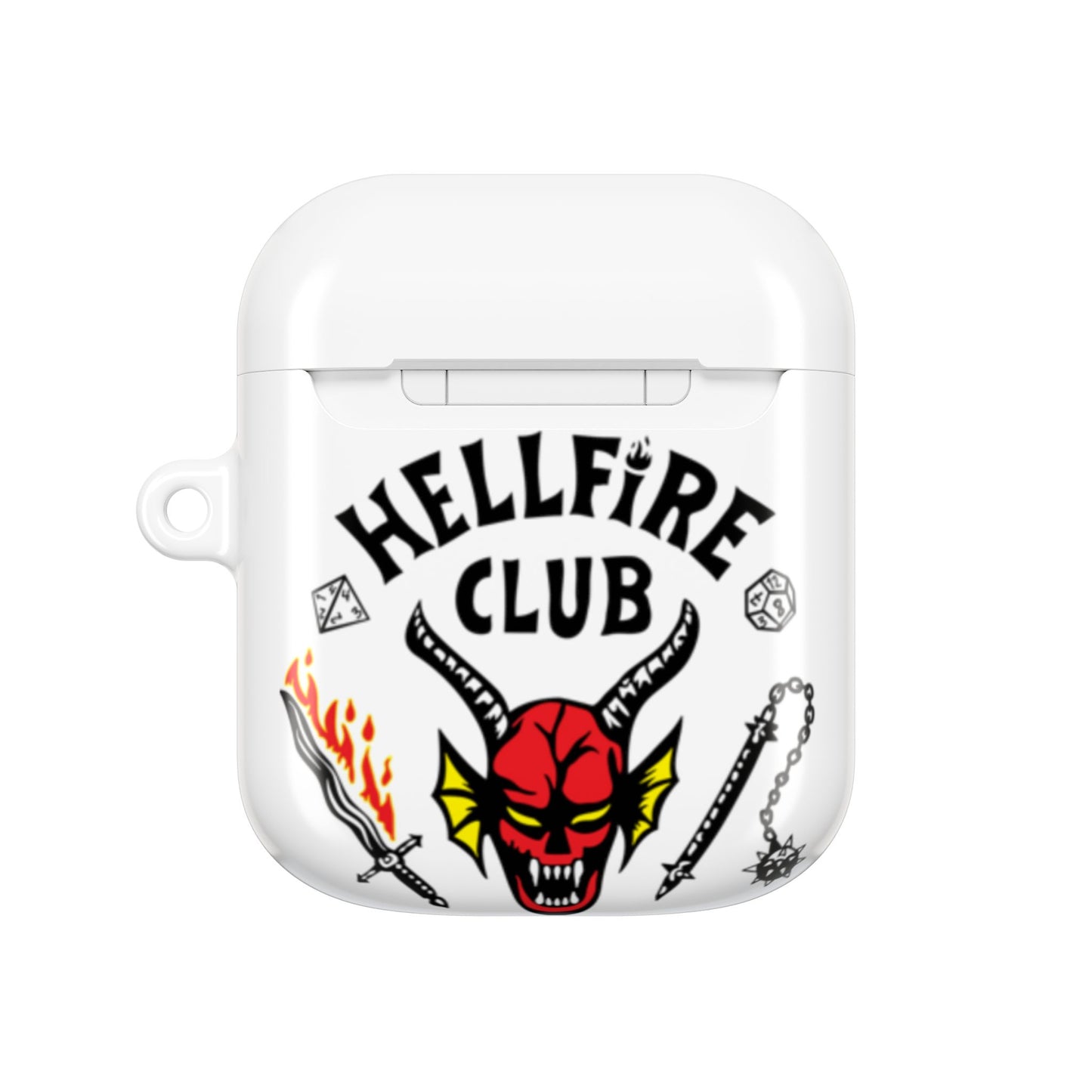 AirPods Hülle – „Hellfire Club“ Stranger Things Design