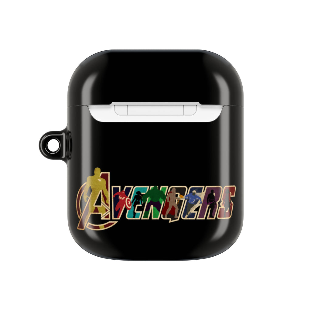 Avengers AirPod Case — Superhero Logo Protective Charging Case