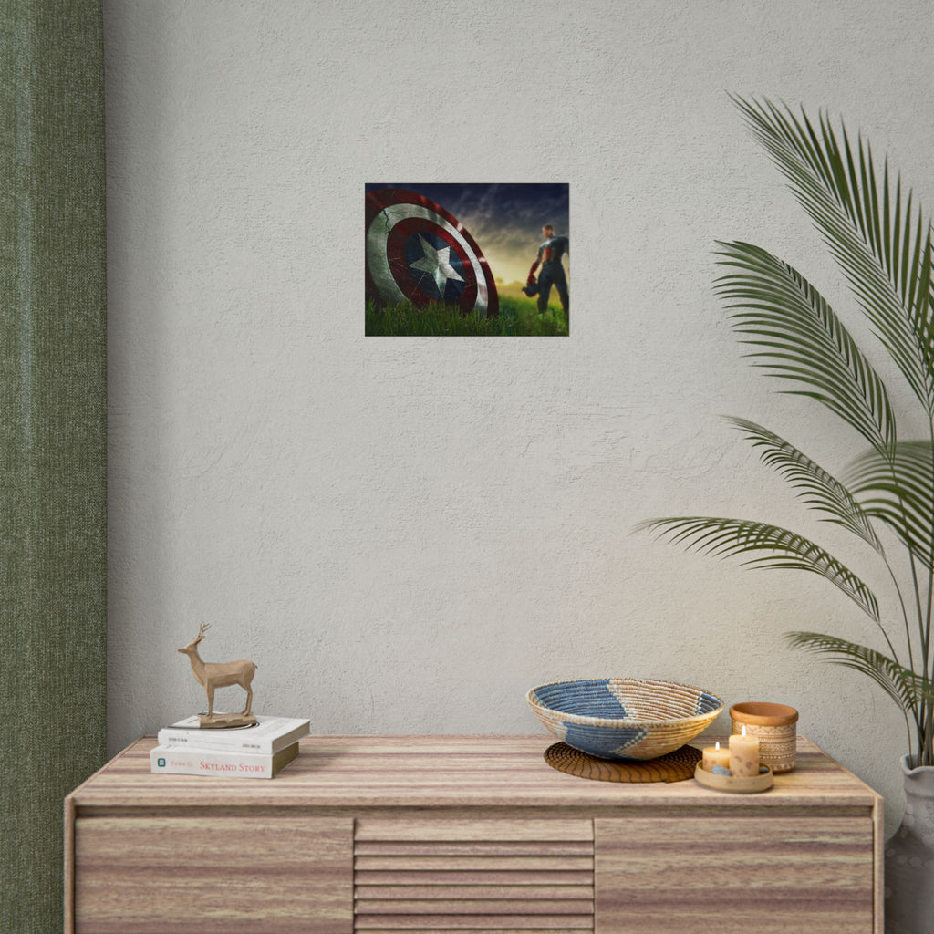 Captain America Steve Rogers — Marvel Poster