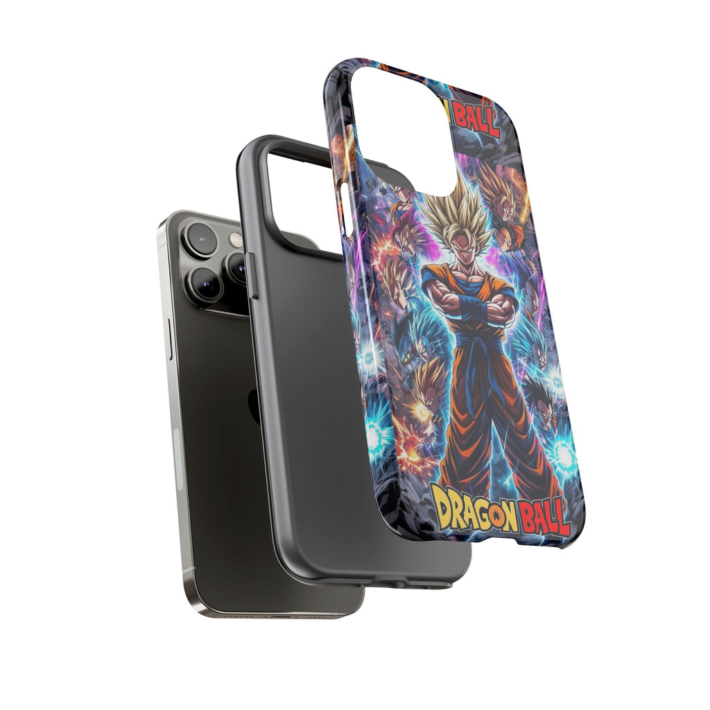 Dragon Ball Super Saiyan Phone Case — Goku Anime Tough Case