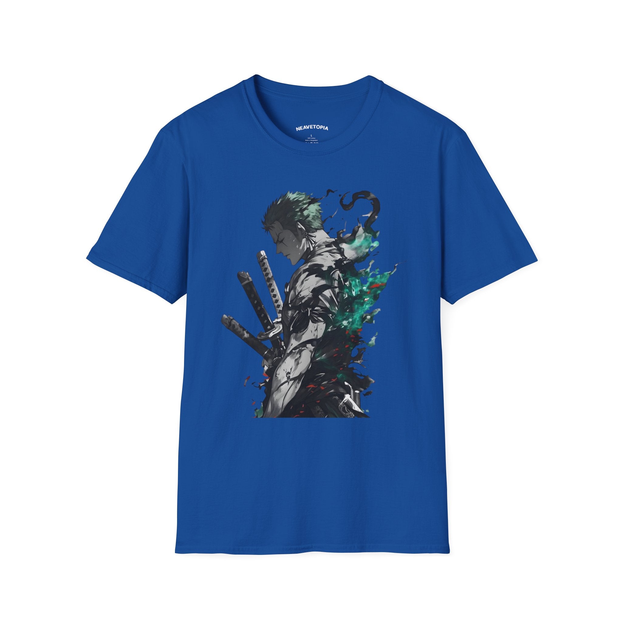 One Piece Zoro  Graffiti Portrait T-Shirt |  Street Art Style