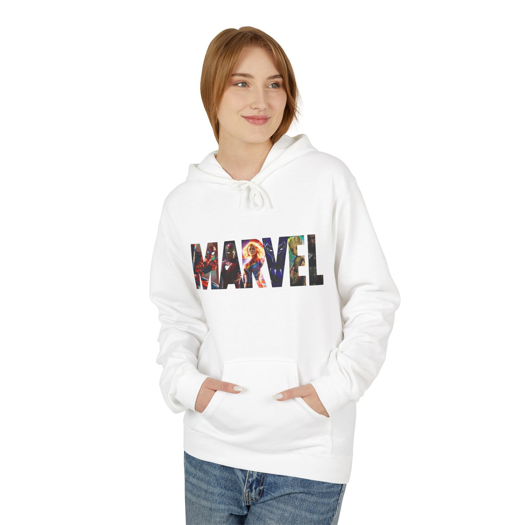 Marvel Logo Hoodie — Graphic Superhero Pullover