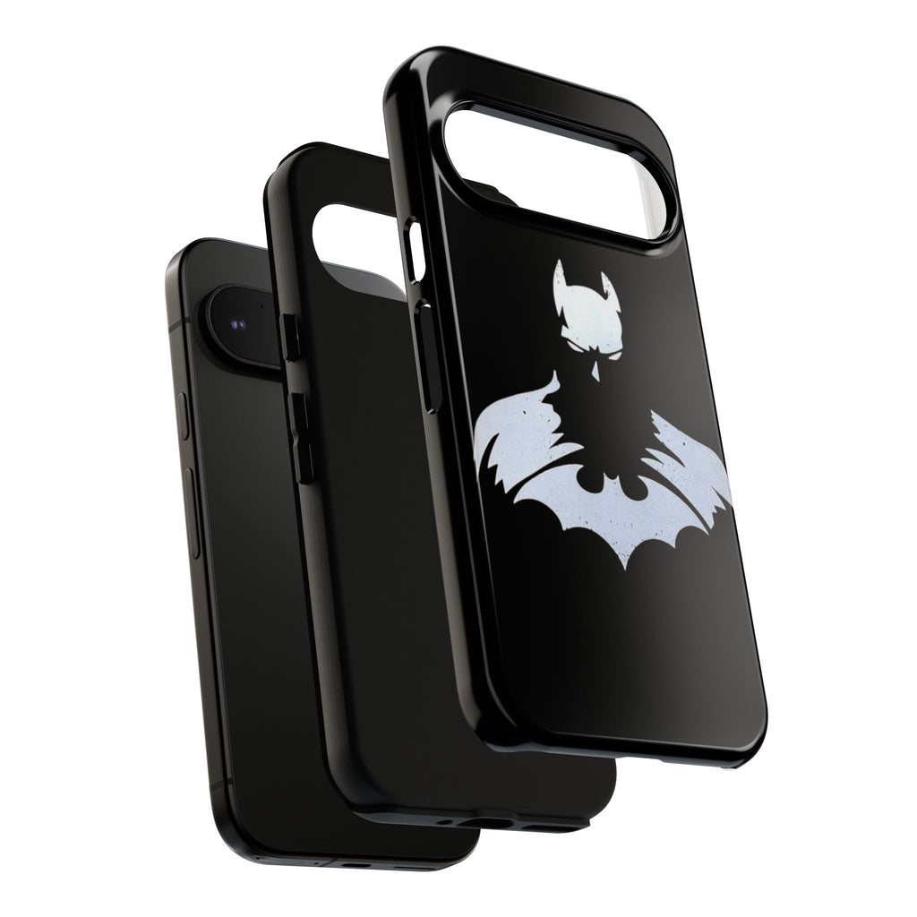 Batman Silhouette Tough Phone Case — Dark Knight Black Protective Cover