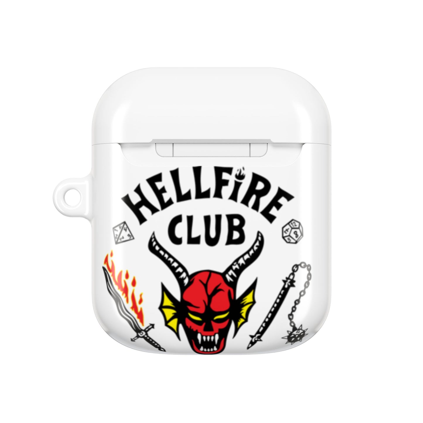 AirPods Hülle – „Hellfire Club“ Stranger Things Design
