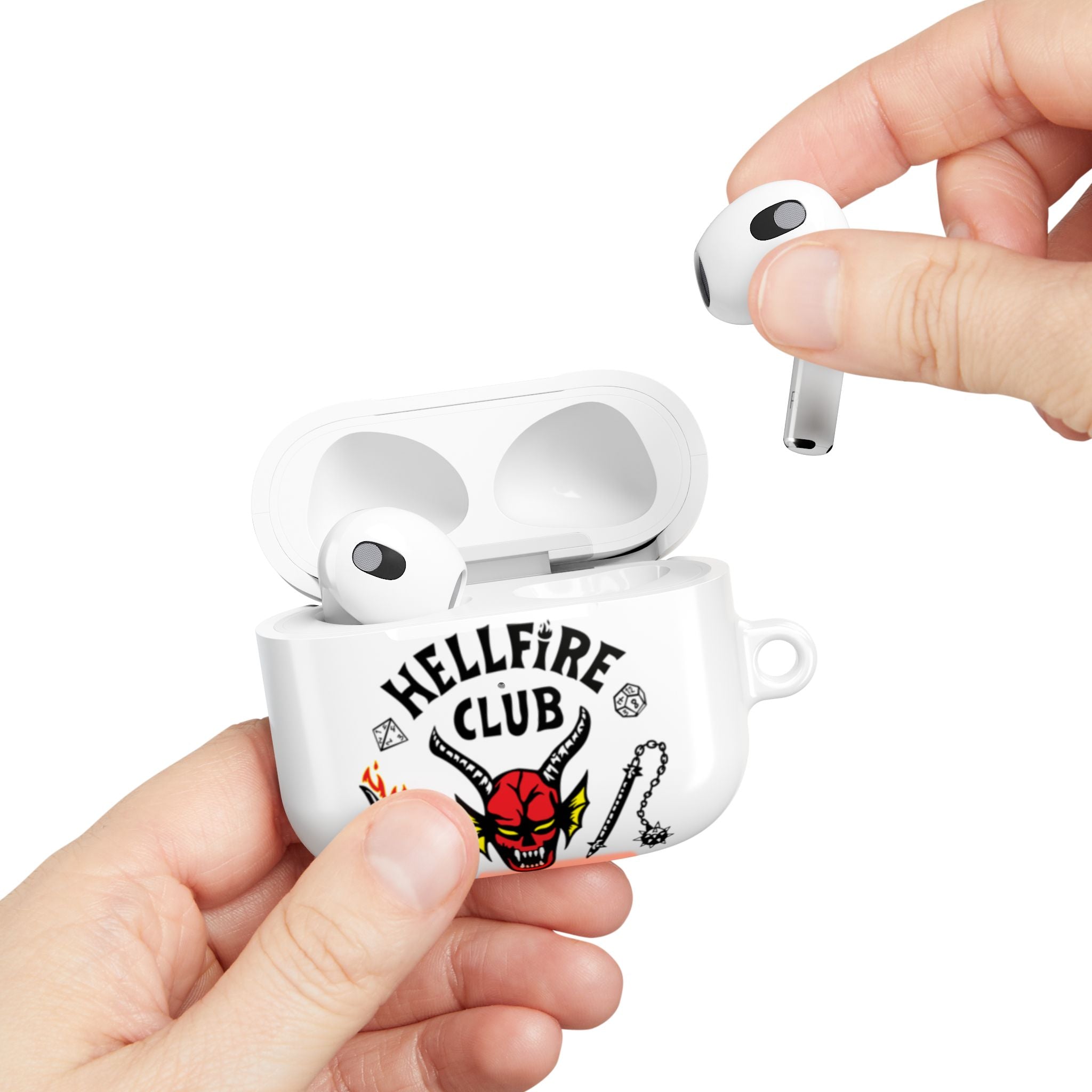 AirPods Case — "Hellfire Club" Stranger Things Design