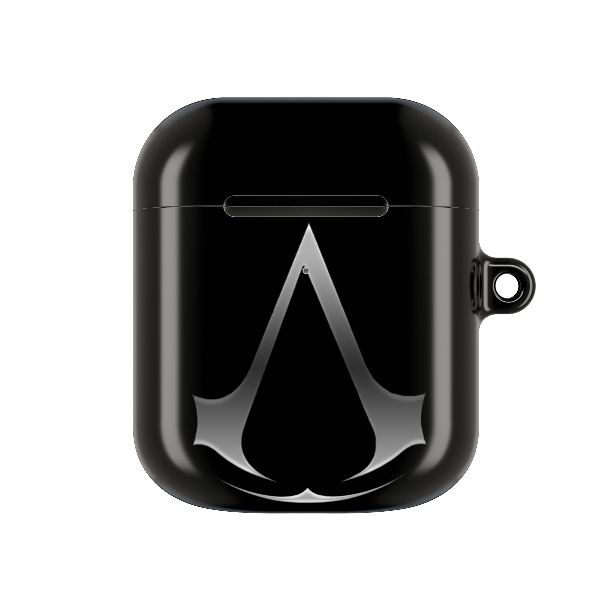 Assassin’s Creed Black AirPod Case – Logo Protective Charging Case